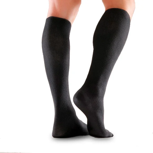 Bomull Knestrømpe Sort | XXL v:5643557