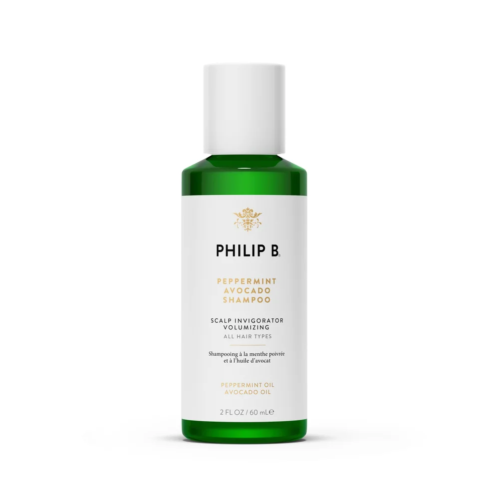 Peppermint & Avocado Volumizing & Clarifying Shampoo 60 ml – Philip B v:5850936