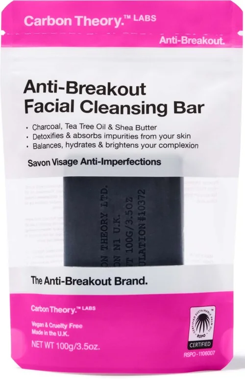 Carbon Theory Anti-Breakout Facial Cleansing Bar 100 g v:3812811 Carbon Theory Anti-Breakout Facial Cleansing Bar 100 g v:3812811