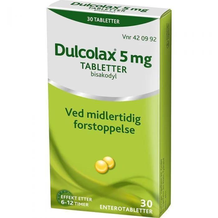 Dulcolax enterotabletter 5 mg – 30 stk. v:7098291