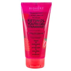 Biovène Retinol Youth Gel Extra-Firming Organic Strawberry Body Treatment 200ml v:7306104