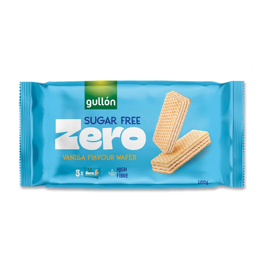 Gullón Sukkerfrie Vanilla Vafler – 180 g v:2766808