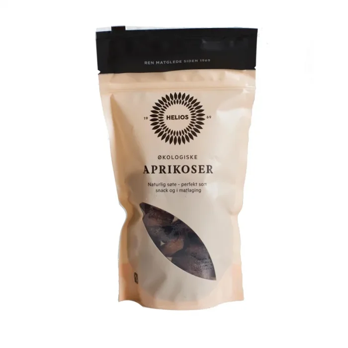 Helios Økologisk Aprikoser 150 g v:8358063