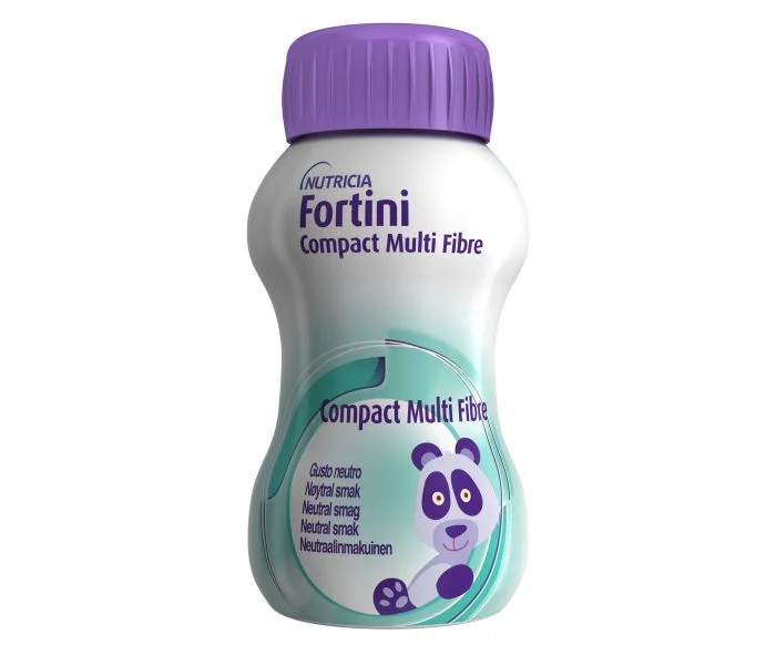 Nutricia Fortini Compact Multi Fibre næringsdrikk nøytral smak 4x125 ml v:1809903
