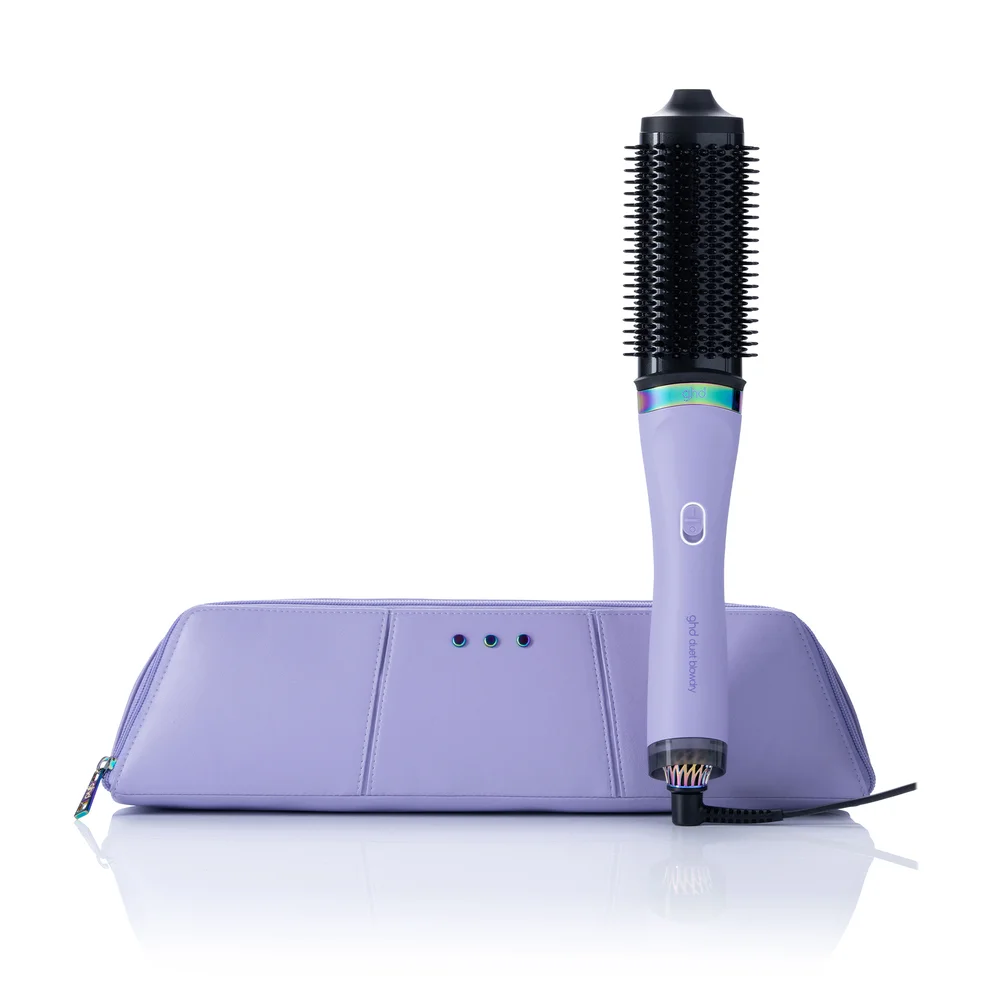 ghd Duet Blowdry Limited Edition Hair Dryer Brush Galactic Lilac v:6605791