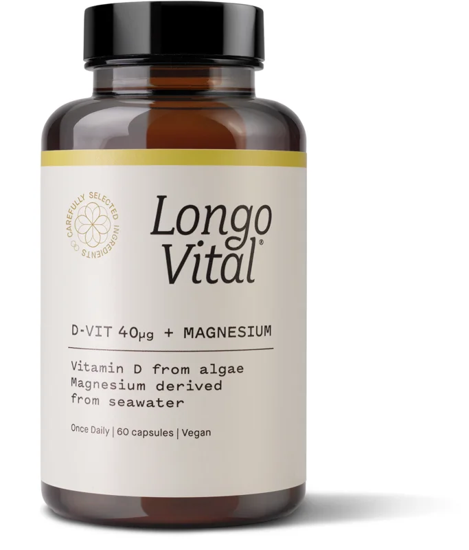 Longo Vital Vitamin D 40mcg + Magnesium 60tabl v:9658783