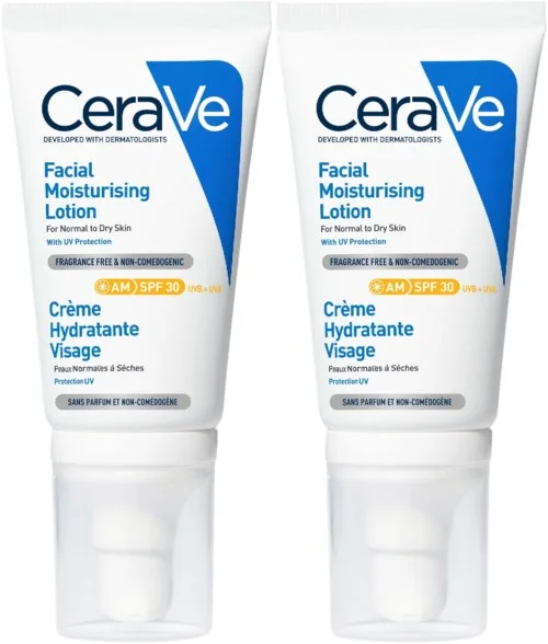 CeraVe Facial Moisturising Lotion SPF30 Duo 2x52ml v:8013066