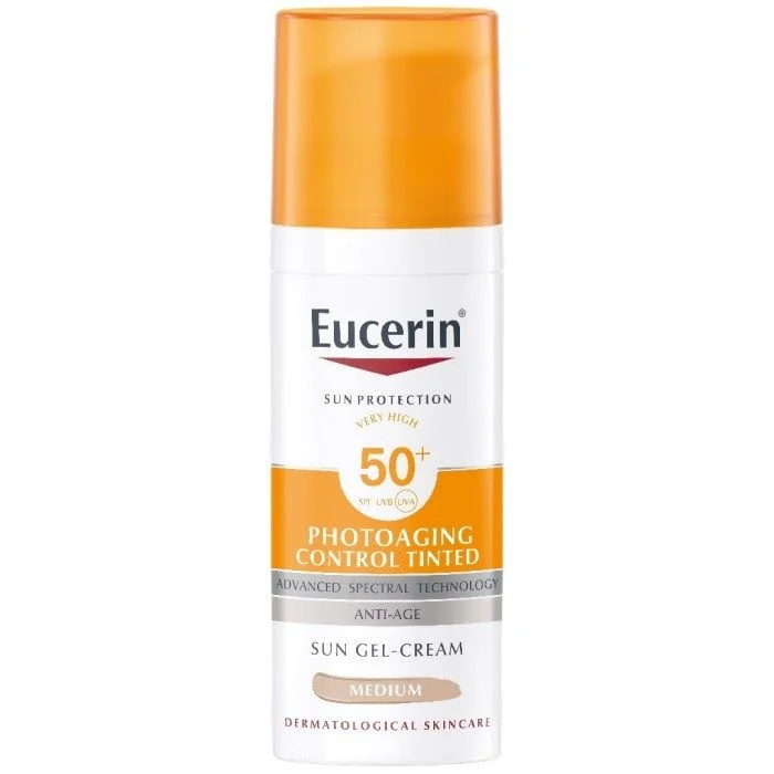Eucerin Photoaging Control Tinted Sun Gel-Cream SPF50+ 50 ml v:4768056 Eucerin Photoaging Control Tinted Sun Gel-Cream SPF50+ 50 ml v:4768056