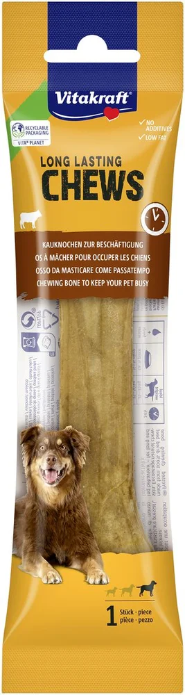 Vitakraft LONG LASTING CHEWS tyggeben, 14 cm – 60 g. v:6188801 Vitakraft LONG LASTING CHEWS tyggeben, 14 cm – 60 g. v:6188801