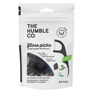 The Humble Co Dental Floss Picks Charcoal 50pcs v:4853185