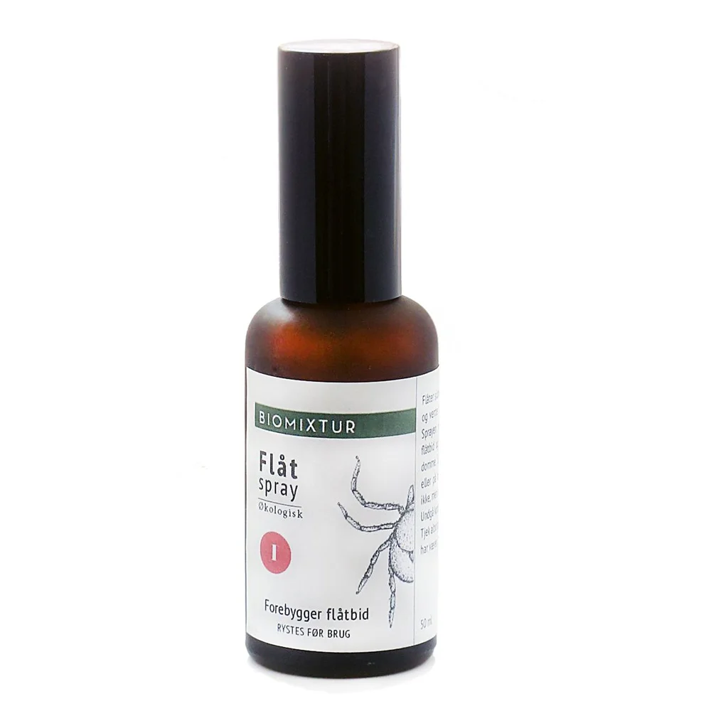 Biomixtur flåttspray økologisk – 50 ml v:4725009 Biomixtur flåttspray økologisk – 50 ml v:4725009