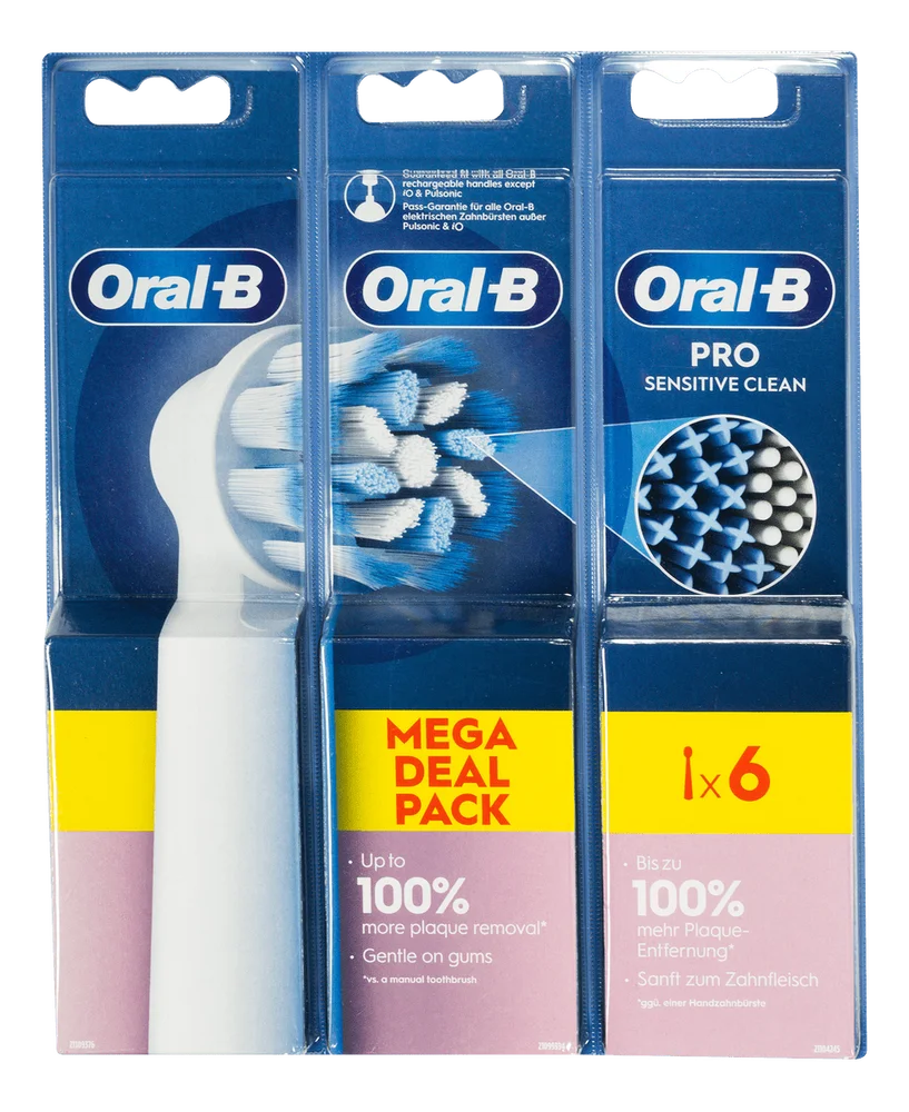 Oral-B Sensitive Clean Børstehoder – 6 stk. v:4971058