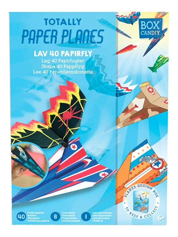 BOX CANDIY Paper Airplanes Art – Totally Paper Planes – 1 stk v:3648669 BOX CANDIY Paper Airplanes Art – Totally Paper Planes – 1 stk v:3648669