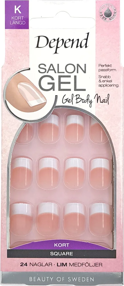 Salon Gel Short Square Pink – Depend v:4179676 Salon Gel Short Square Pink – Depend v:4179676