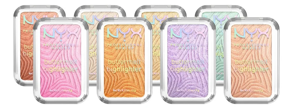 NYX Professional Makeup Buttermelt Hightlighter – Flere farger v:9362741 NYX Professional Makeup Buttermelt Hightlighter – Flere farger v:9362741
