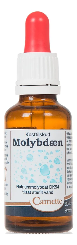 Camette Molybden Natriummolybdat – 30 ml. v:1559885
