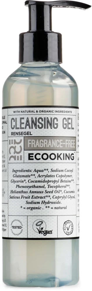 ECOOKING Skincare Cleansing Gel Fragrance Free 200 ml v:6339006