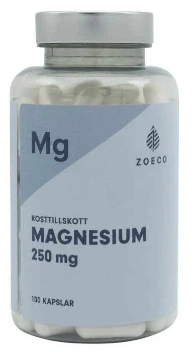 Zoeco Magnesium 250 mg 100 kapsler v:5036904