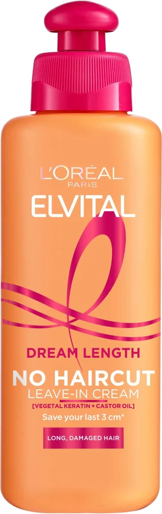 Loreal Paris Elvital Dream Length No Haircut Leave-in Cream 200 ml v:5643988