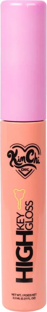 KimChi Chic High Key Gloss Full Coverage Lipgloss Peach Pink v:6407628