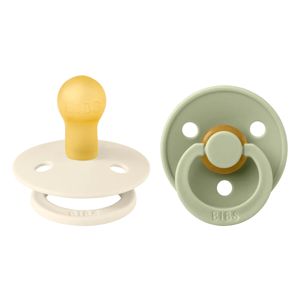 BIBS Colour Latex Ivory/Sage 2 pakning – Flere størrelser v:3272404