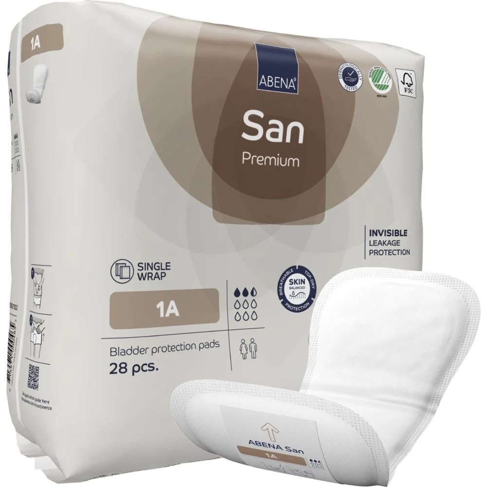 Abena San 1A – 28 stk. v:8763795 Abena San 1A – 28 stk. v:8763795