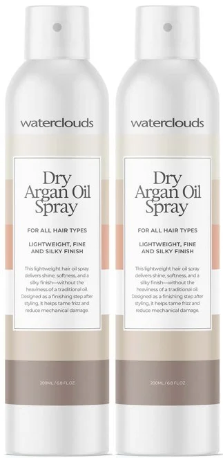 Waterclouds Dry Argan Oil Spray 2 x 200 ml v:3692581 Waterclouds Dry Argan Oil Spray 2 x 200 ml v:3692581