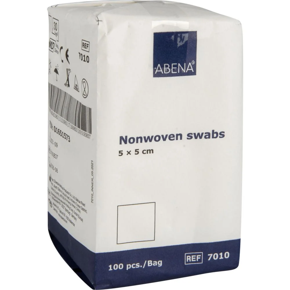 Abena Nonwoven kompress 5×5 cm – 100 stk. v:9363052