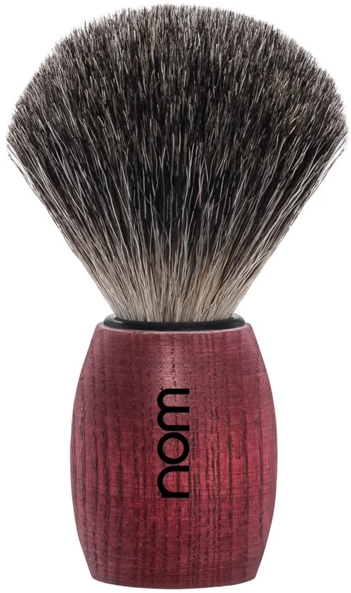 NOM OLE Shaving Brush Pure Badger Blushed Ash v:3285030