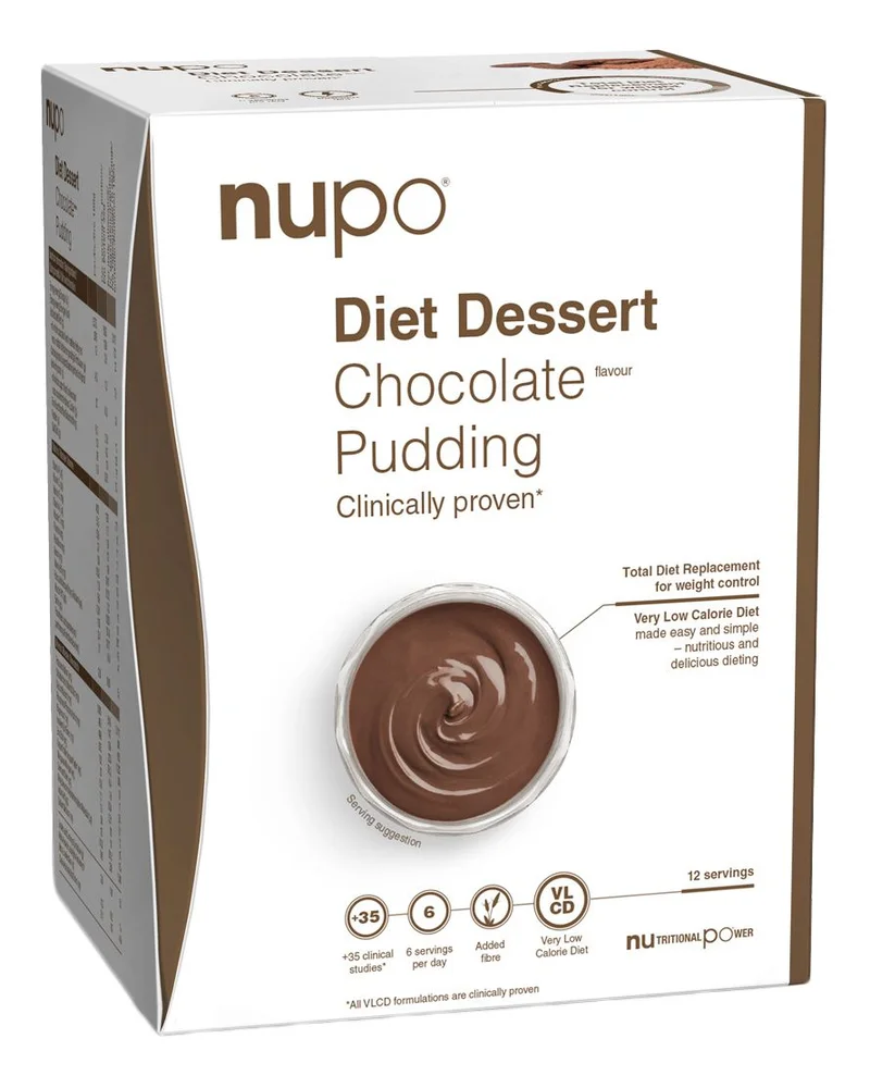 Nupo Diet Chocolate Pudding - 384 g. v:3843352