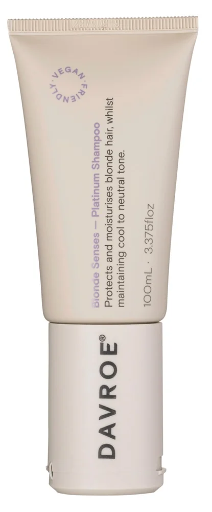 DAVROE Blonde Senses Platinum Shampoo 100 ml v:2564696