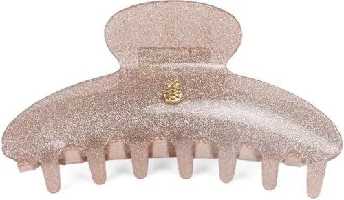 Ia Bon Large Hair Claw Rosé Glitter v:5463433