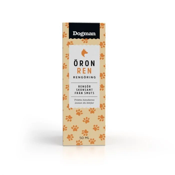 Dogman Ørerens for Hund 50 ml v:5769666 Dogman Ørerens for Hund 50 ml v:5769666
