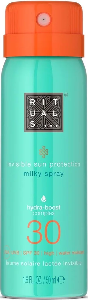 Rituals The Ritual of Karma Sun Protection Milky Spray SPF 30 - Delikat søtt -Lotus og Hvit te 50 ml v:7883054