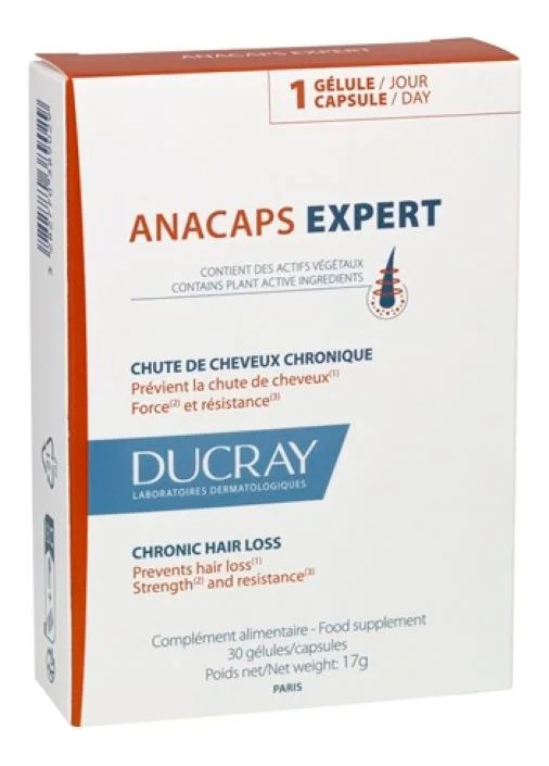 DUCRAY Anacaps Expert Chronic Hair Loss – 30 kaps. v:3558217