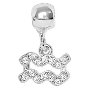 Muli Collection Zodiac Aquarius Silver v:9012768