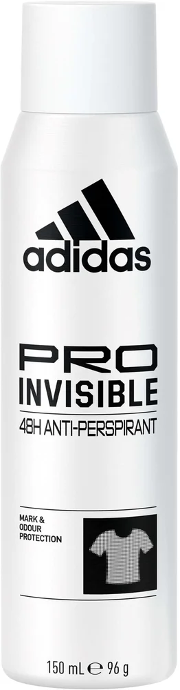 Adidas Pro Invisible Anti-Perspirant Spray For Women 150 ml v:3843031 Adidas Pro Invisible Anti-Perspirant Spray For Women 150 ml v:3843031