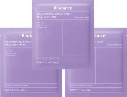 Biodance Rejuvenating Caviar PDRN Real Deep Mask 34 g x 3 v:4176900