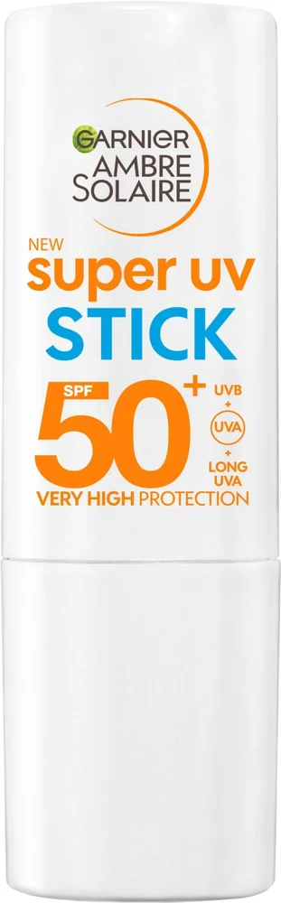 Garnier Ambre Solaire Super UV Stick SPF50+ 9 ml v:5599190