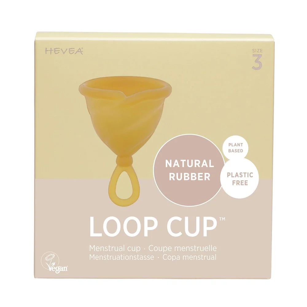 Hevea Loop Cup Menstruasjonskopp str. 3 v:1996448 Hevea Loop Cup Menstruasjonskopp str. 3 v:1996448