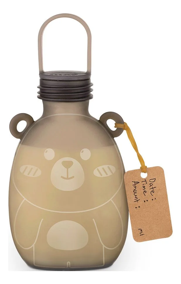 Haakaa Happii Bear Silicone Milk Storage Bag – 260 ml. v:3783332