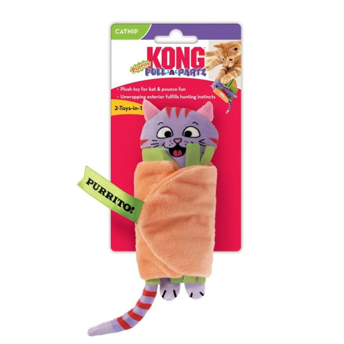 KONG Pull A Partz Purrito Katteleke – Katteleke fra KONG v:3744152