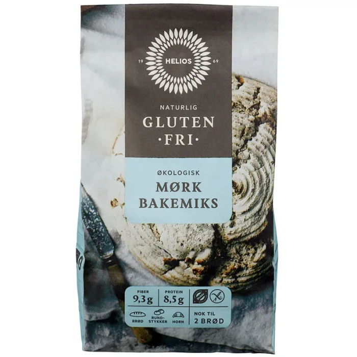 Helios Glutenfri Grov Bakemiks 600 g v:9891901