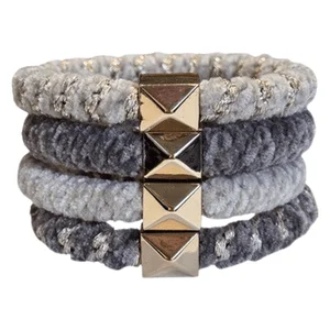 DARK Fluffy Fat Hair Tie Taupe v:1884185 DARK Fluffy Fat Hair Tie Taupe v:1884185