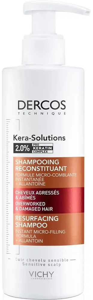 VICHY Dercos Technique Kera-Solutions Resurfacing Shampoo 250 ml 250 stk v:1662221 VICHY Dercos Technique Kera-Solutions Resurfacing Shampoo 250 ml 250 stk v:1662221