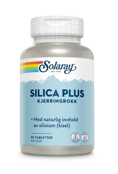 Solaray silica plus 90 tabletter v:5043775 Solaray silica plus 90 tabletter v:5043775