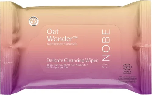 NOBE Oat Wonder™ Delicate Cleansing Wipes 25 stk v:6775748
