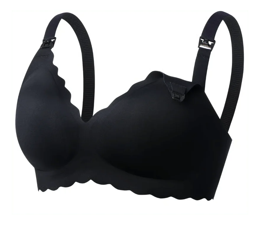 Momcozy Ammebh – YN46 L Sømløs – Svart – 1 stk. v:2485244
