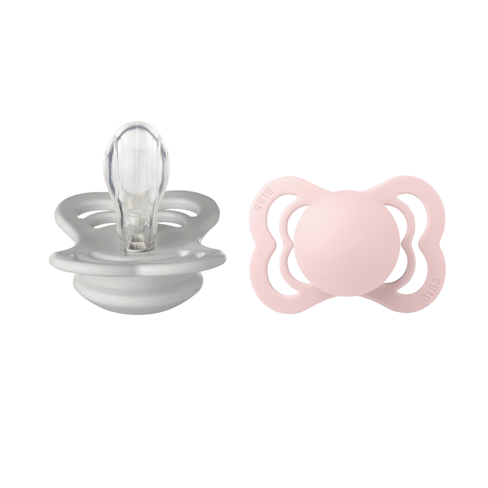 BIBS Supreme Silicone Haze/Blossom 2 pak – Flere størrelser v:8221112 BIBS Supreme Silicone Haze/Blossom 2 pak – Flere størrelser v:8221112