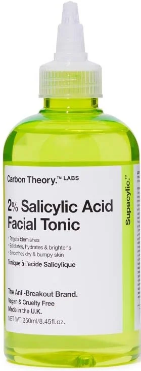 Carbon Theory Supacylic 2% Salicylic Acid Facial Tonic 250 ml v:8632079 Carbon Theory Supacylic 2% Salicylic Acid Facial Tonic 250 ml v:8632079